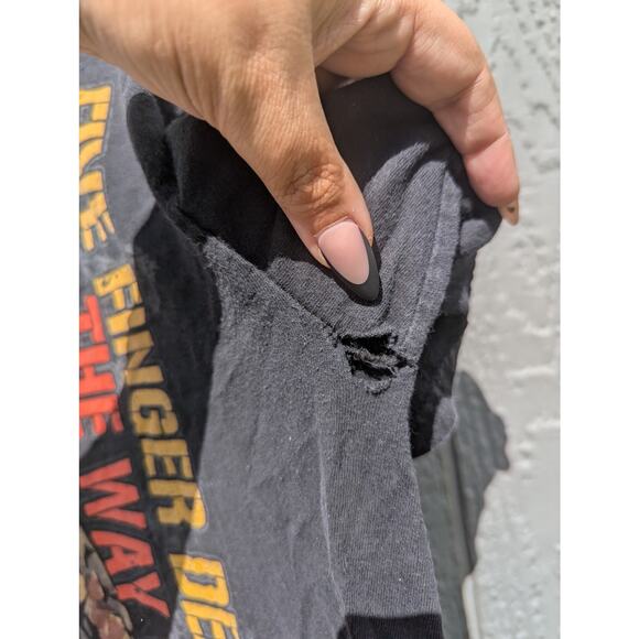 Five Finger Death Punch XL Concert T-shirt Rock metal festival band goth skull - Picture 3 of 4